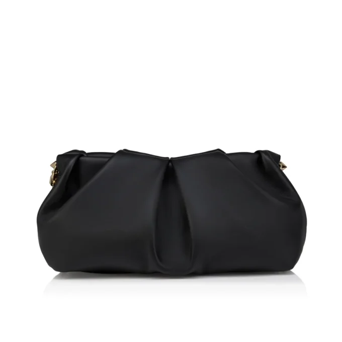 Eva – Shoulder Bag – Lamb Nappa Leather – Black