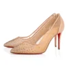 Follies Strass – 85 Mm Pumps – Mesh and Suede – Light Silk – Women