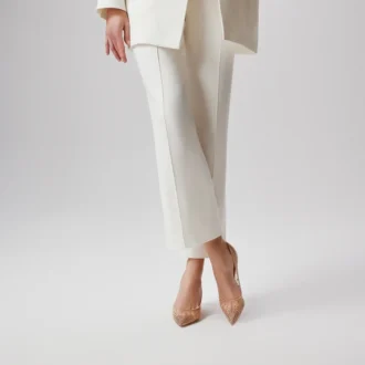 Follies Strass – 85 Mm Pumps – Mesh and Suede – Light Silk – Women Follies Strass – 85 Mm Pumps – Mesh and Suede – Light Silk – Women