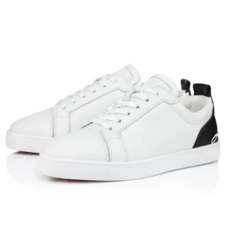 Fun Louis Junior – Sneakers – Smooth Calf Leather – White – Men