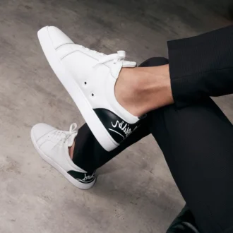 Fun Louis Junior – Sneakers – Smooth Calf Leather – White – Men