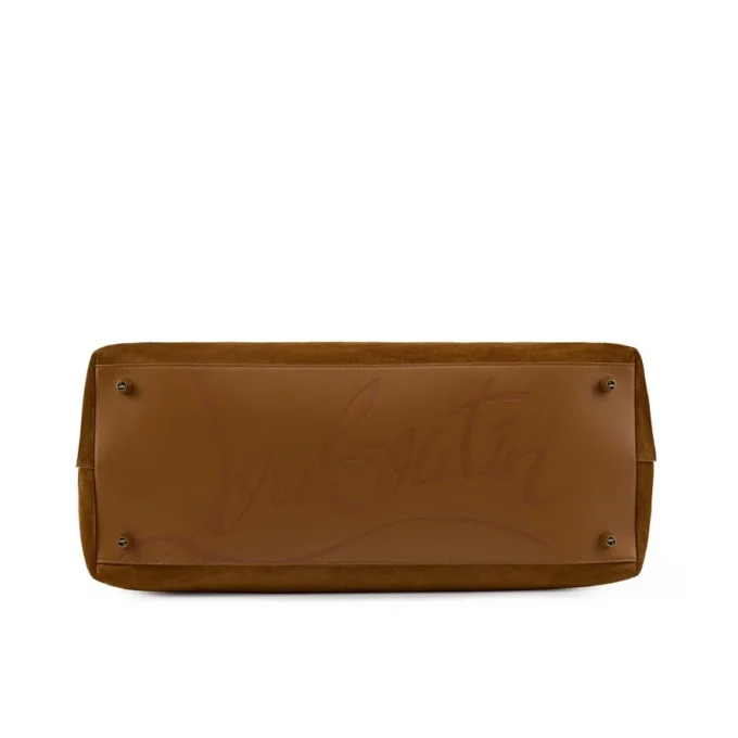 Funky – Duffle Bag – Reversed Calf Leather and Spikes – Rhea