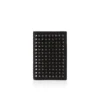 Funky – Passport Holder – Grained Calf Leather and Spikes – Black Funky – Passport Holder – Grained Calf Leather and Spikes – Black