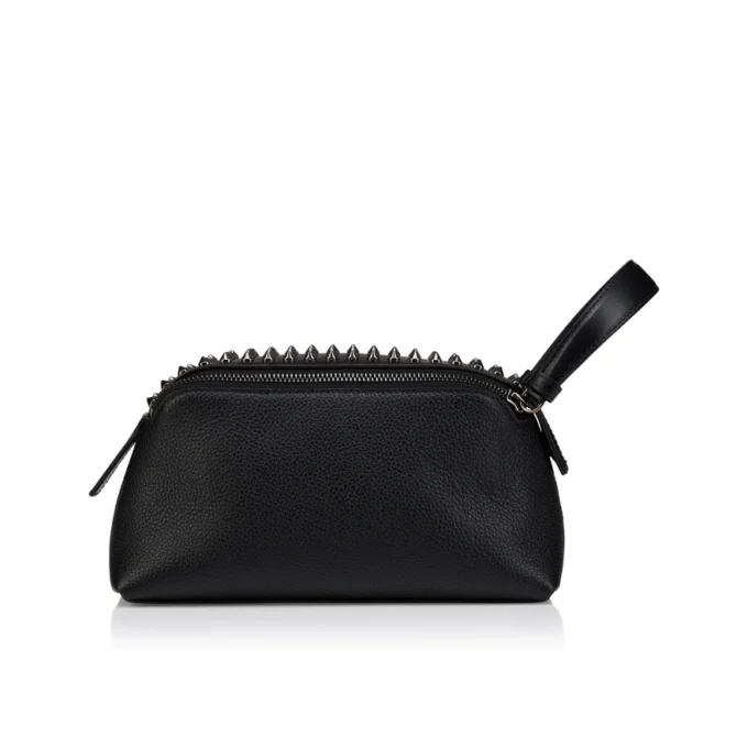 Funky – Pouch – Calf Leather and Spikes – Black Funky – Pouch – Calf Leather and Spikes – Black