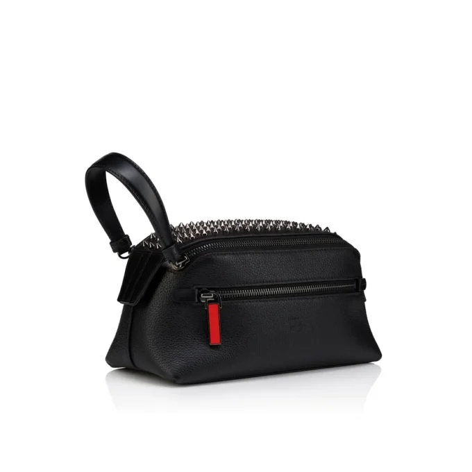 Funky – Pouch – Calf Leather and Spikes – Black Funky – Pouch – Calf Leather and Spikes – Black