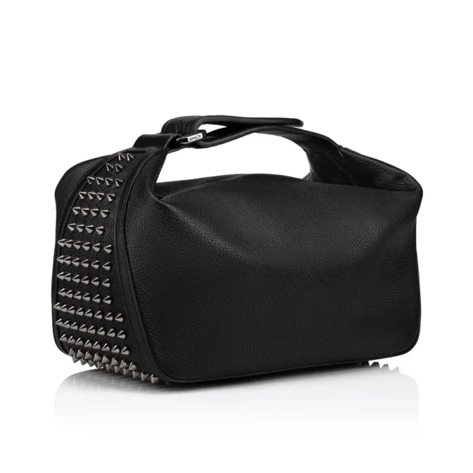 Funky – Pouch – Calf Leather and Spikes – Black Funky – Pouch – Calf Leather and Spikes – Black