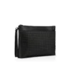 Funky – Pouch – Grained Calf Leather and Spikes – Black Funky – Pouch – Grained Calf Leather and Spikes – Black