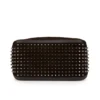 Funky – Pouch – Reversed Calf Leather and Spikes – Cafe Funky – Pouch – Reversed Calf Leather and Spikes – Cafe
