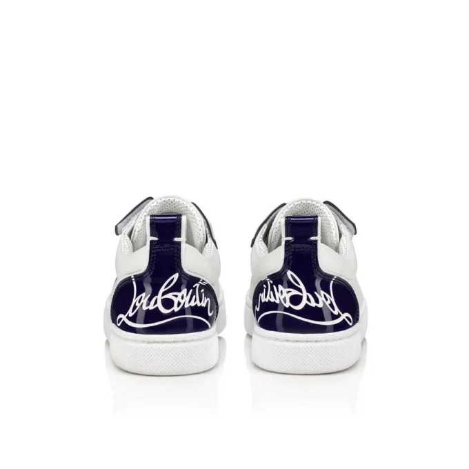 Funnyto – Low-Top Sneakers – Calf Leather – Blue – Kids Funnyto – Low-Top Sneakers – Calf Leather – Blue – Kids