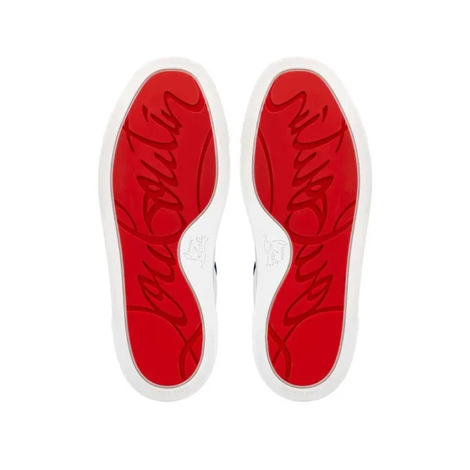 Funnyto – Low-Top Sneakers – Calf Leather – Blue – Kids Funnyto – Low-Top Sneakers – Calf Leather – Blue – Kids