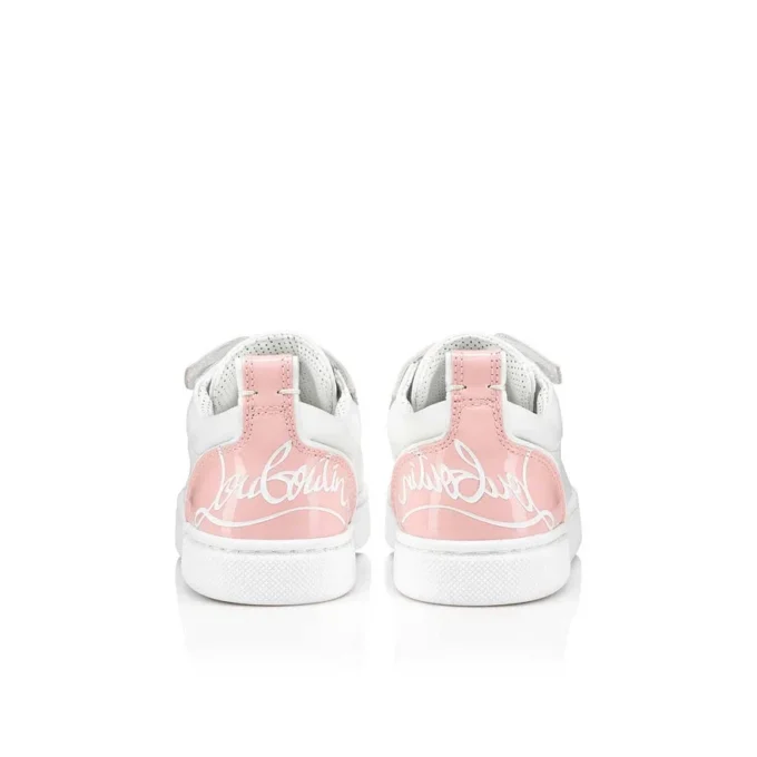 Funnyto – Low-Top Sneakers – Calf Leather – Rosy – Kids