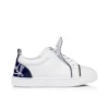 Funnyto – Sneakers – Calf Leather and Patent Calf Leather – Bianco – Kids