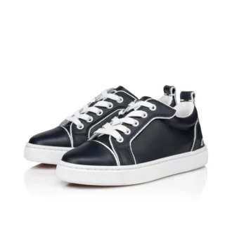 Funnyto – Sneakers – Calf Leather – Navy – Kids