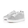 Funnyto – Sneakers – Glittered Calf Leather – Silver – Kids Funnyto – Sneakers – Glittered Calf Leather – Silver – Kids