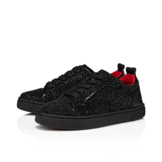 Funnyto – Sneakers – Leather Comete – Black – Kids