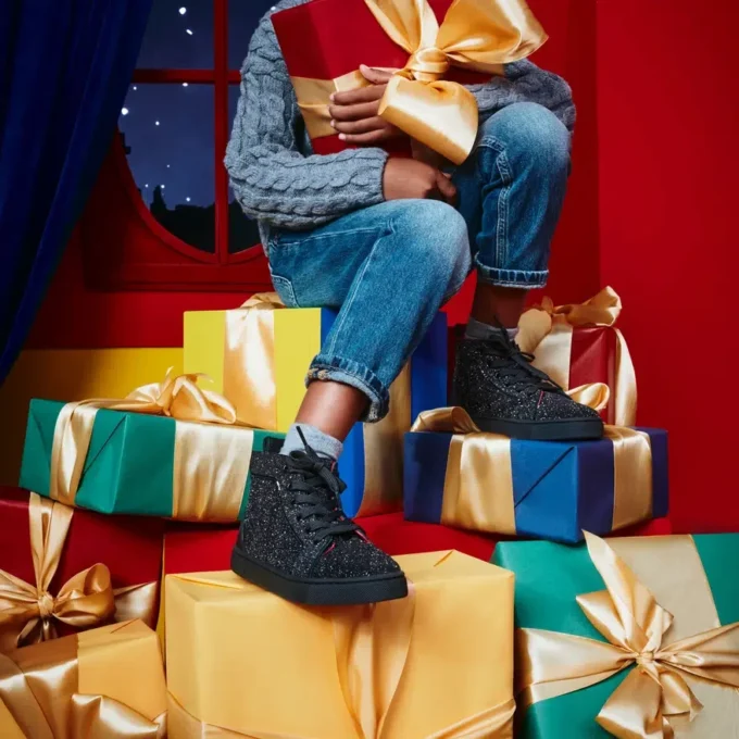 Funnytopi Black Veau Velours – Shoes – Kids Unisex Funnytopi Black Veau Velours – Shoes – Kids Unisex