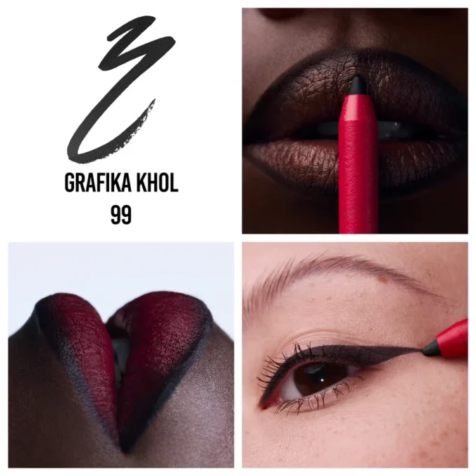 Glamliner – Lips & Eyes Liner – Grafika Khol 99 Glamliner – Lips & Eyes Liner – Grafika Khol 99