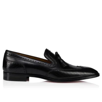 Grave Moc – Loafers – Calf Leather – Black – Men