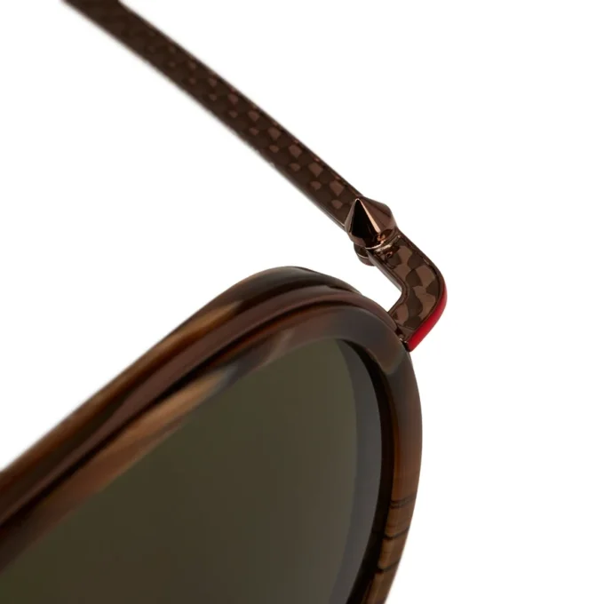Greggo Lb0004 – Sunglasses – Metal – Brown Horn Greggo Lb0004 – Sunglasses – Metal – Brown Horn