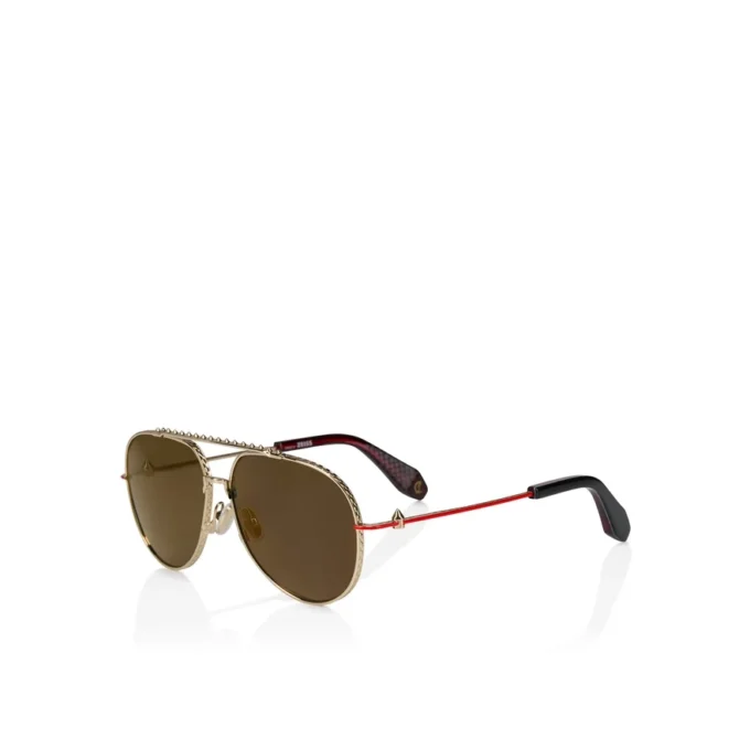 Greggo Lb0029 – Sunglasses – Metal – Gold Smoke