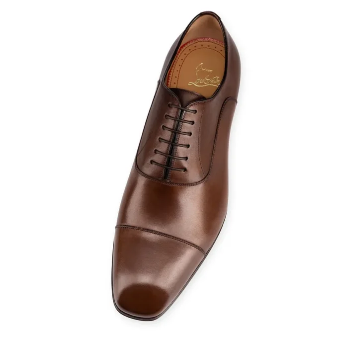 Greggo – Oxfords – Patinated Calf Leather – Havane – Men