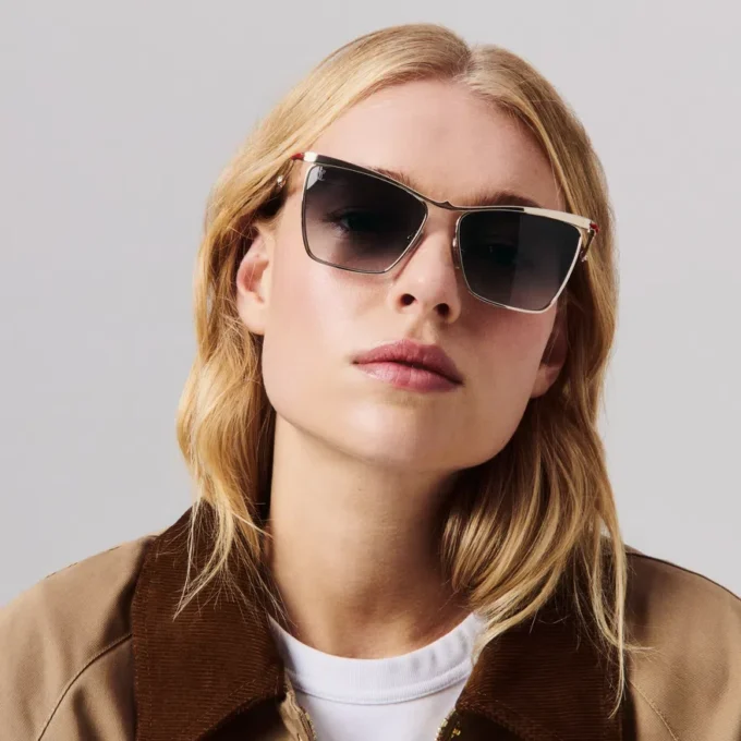 Hot Chick Lb0020 – Sunglasses – Metal – Gold