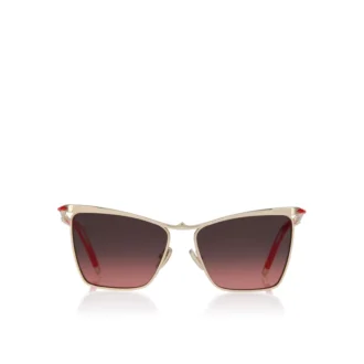 Hot Chick Lb0020 – Sunglasses – Metal – Gold Smoke
