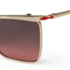 Hot Chick Lb0020 – Sunglasses – Metal – Gold Smoke