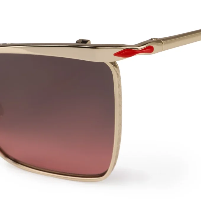 Hot Chick Lb0020 – Sunglasses – Metal – Gold Smoke