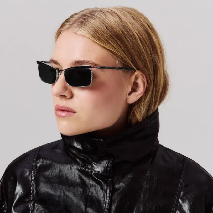 Hot Chick Lb0021 – Sunglasses – Metal – Dark Ruthenium