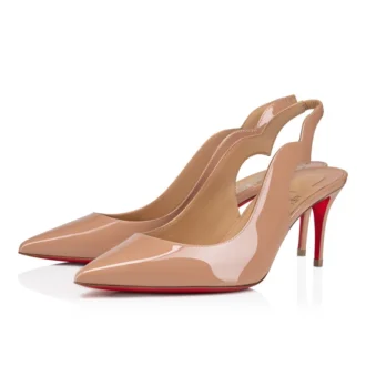 Hot Chick Sling – 70 Mm Slingback Pumps – Patent Calf Leather – Blush – Women Hot Chick Sling – 70 Mm Slingback Pumps – Patent Calf Leather – Blush – Women
