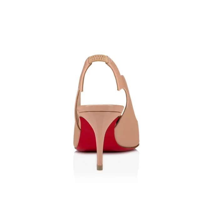 Hot Chick Sling – 70 Mm Slingback Pumps – Patent Calf Leather – Blush – Women