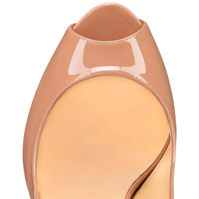 Hot Chick Sling Alta – 120 Mm Slingback Pumps – Patent Calf Leather – Blush – Women Hot Chick Sling Alta – 120 Mm Slingback Pumps – Patent Calf Leather – Blush – Women