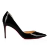 Iriza – 85 Mm Pumps – Patent Calf Leather – Black – Women