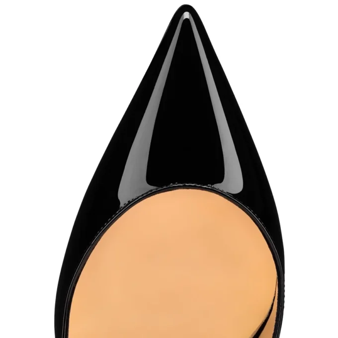 Iriza – 85 Mm Pumps – Patent Calf Leather – Black – Women