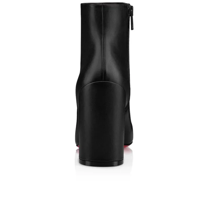 Jane Booty – 85 Mm Low Boots – Calf Leather – Black – Women Jane Booty – 85 Mm Low Boots – Calf Leather – Black – Women