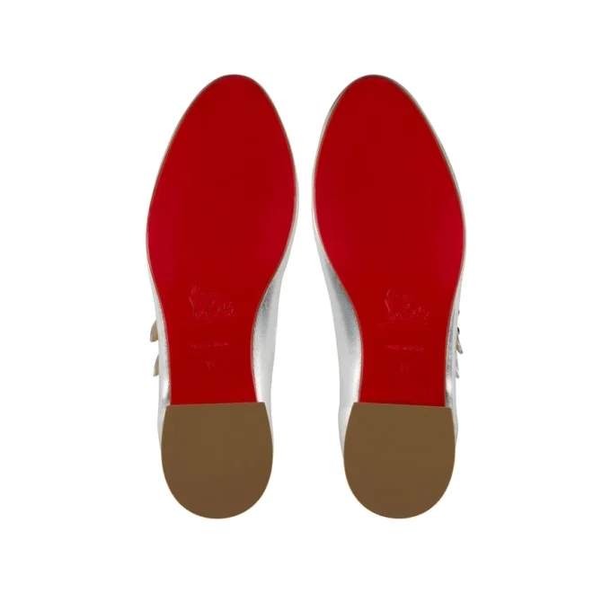 Jane Fille – Ballerinas – Laminated Nappa Leather – Silver – Kids Jane Fille – Ballerinas – Laminated Nappa Leather – Silver – Kids