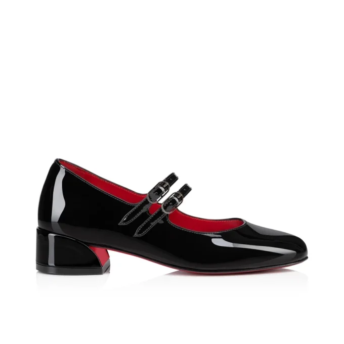 Jane Fille – Ballerinas – Patent Calf Leather – Black – Kids