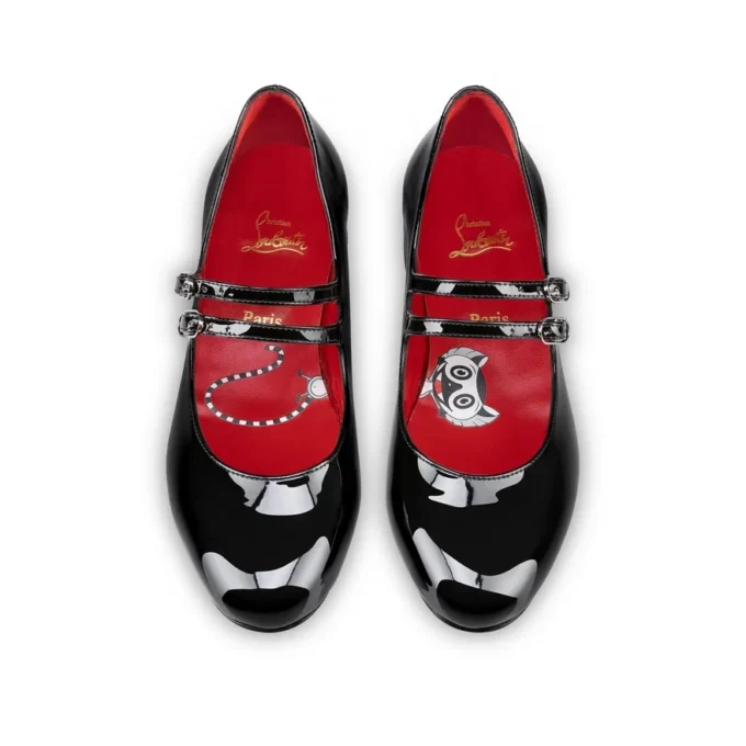 Jane Fille – Ballerinas – Patent Calf Leather – Black – Kids