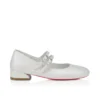 Jane Fille – Ballerinas – Pearlescent Nappa Leather – Bianco – Kids