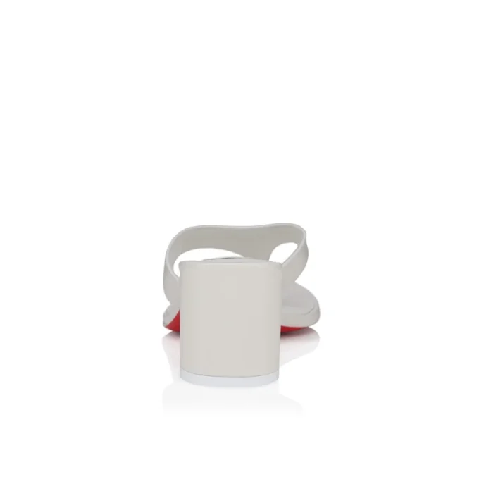 Janetonga – 55 Mm Thongs – Lamb Nappa Leather – Bianco – Women Janetonga – 55 Mm Thongs – Lamb Nappa Leather – Bianco – Women