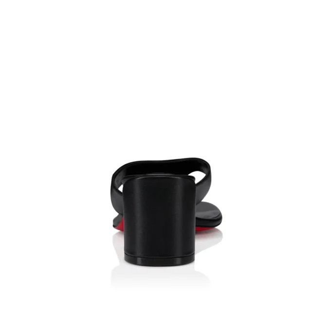 Janetonga – 55 Mm Thongs – Lamb Nappa Leather – Black – Women Janetonga – 55 Mm Thongs – Lamb Nappa Leather – Black – Women