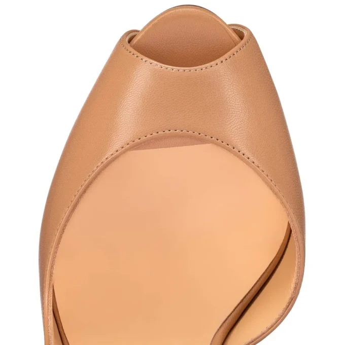 Jenlove – 120 Mm Open Toe Pumps – Kid Leather – Blush – Women Jenlove – 120 Mm Open Toe Pumps – Kid Leather – Blush – Women