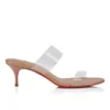 Just Nothing – 55 Mm Mules – Tpu and Patent Calf Leather – Blush – Women Just Nothing – 55 Mm Mules – Tpu and Patent Calf Leather – Blush – Women