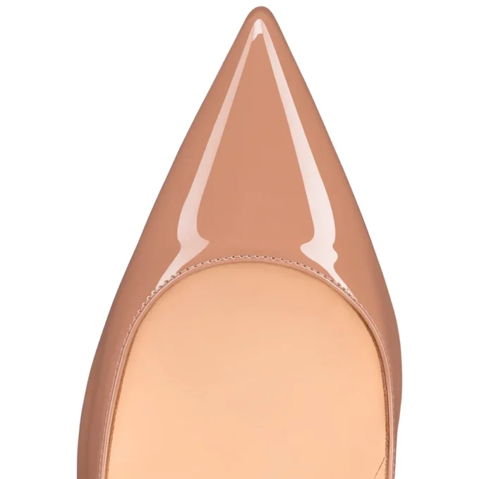 Kate – 100 Mm Pumps – Patent Calf Leather – Blush – Women