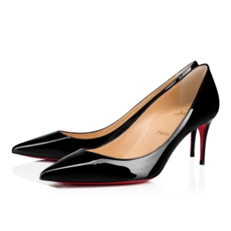 Kate – 70 Mm Pumps – Patent Calf Leather – Black – Women