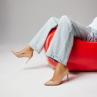 Kate – 85 Mm Pumps – Patent Calf Leather – Blush – Women Kate – 85 Mm Pumps – Patent Calf Leather – Blush – Women