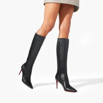 Kate Botta – 85 Mm Boots – Calf Leather – Black – Women Kate Botta – 85 Mm Boots – Calf Leather – Black – Women