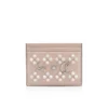 Kios – Card Holder – Grained Calf Leather and Spikes Loubinthesky – Leche Kios – Card Holder – Grained Calf Leather and Spikes Loubinthesky – Leche