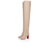 Loo Thigh Boot – 85 Mm Thighboots – Calf Leather – Pearl – Women Loo Thigh Boot – 85 Mm Thighboots – Calf Leather – Pearl – Women